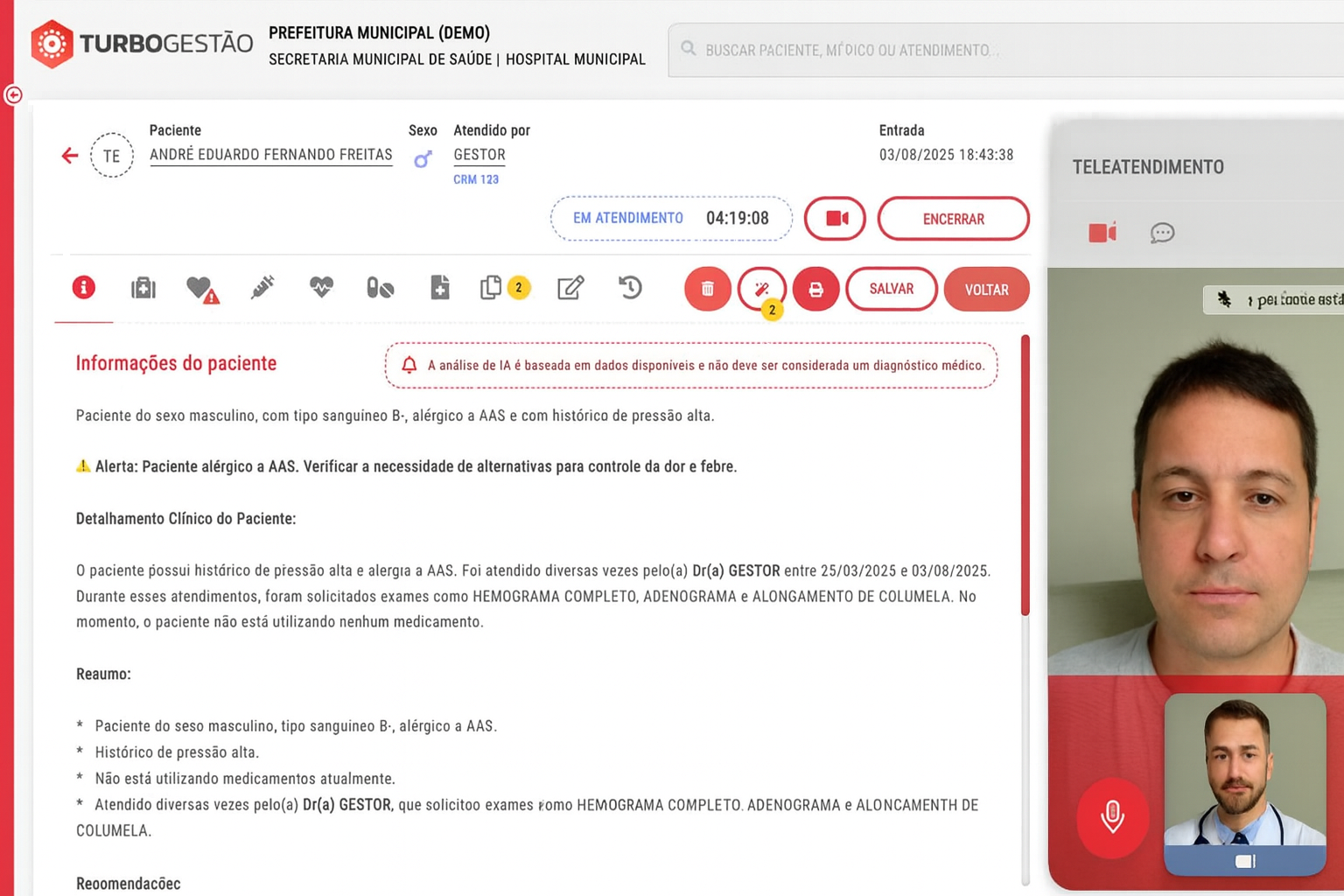 Teleatendimento do Turbo Gestão